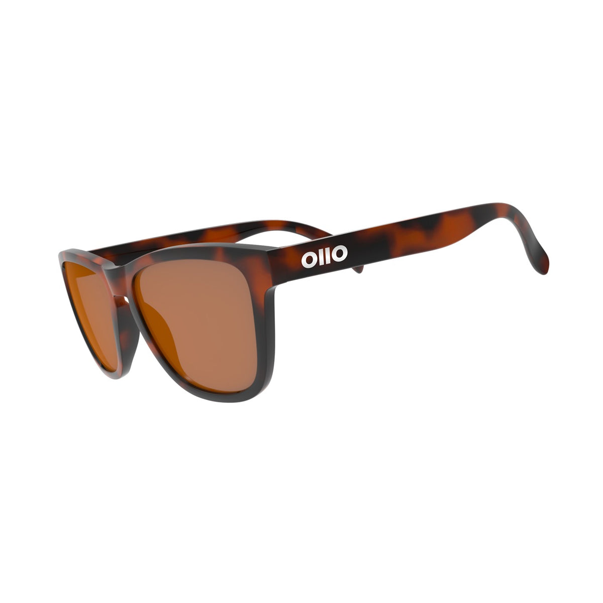 Ollo Clásico Havana Heat sunglasses with UV400 polarised lenses and a warm caramel-brown frame. Designed for running and cycling enthusiasts, these ultra-light, durable sunglasses feature secure non-slip fit and excellent clarity, ideal for adventure, travel, or sunny outdoor use.