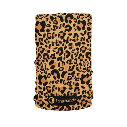 Lunabands Hobbsy Leopard Print Multi use Running Bandana Headband