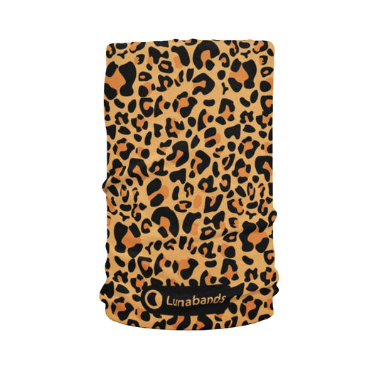 Lunabands Hobbsy Leopard Print Multi use Running Bandana Headband