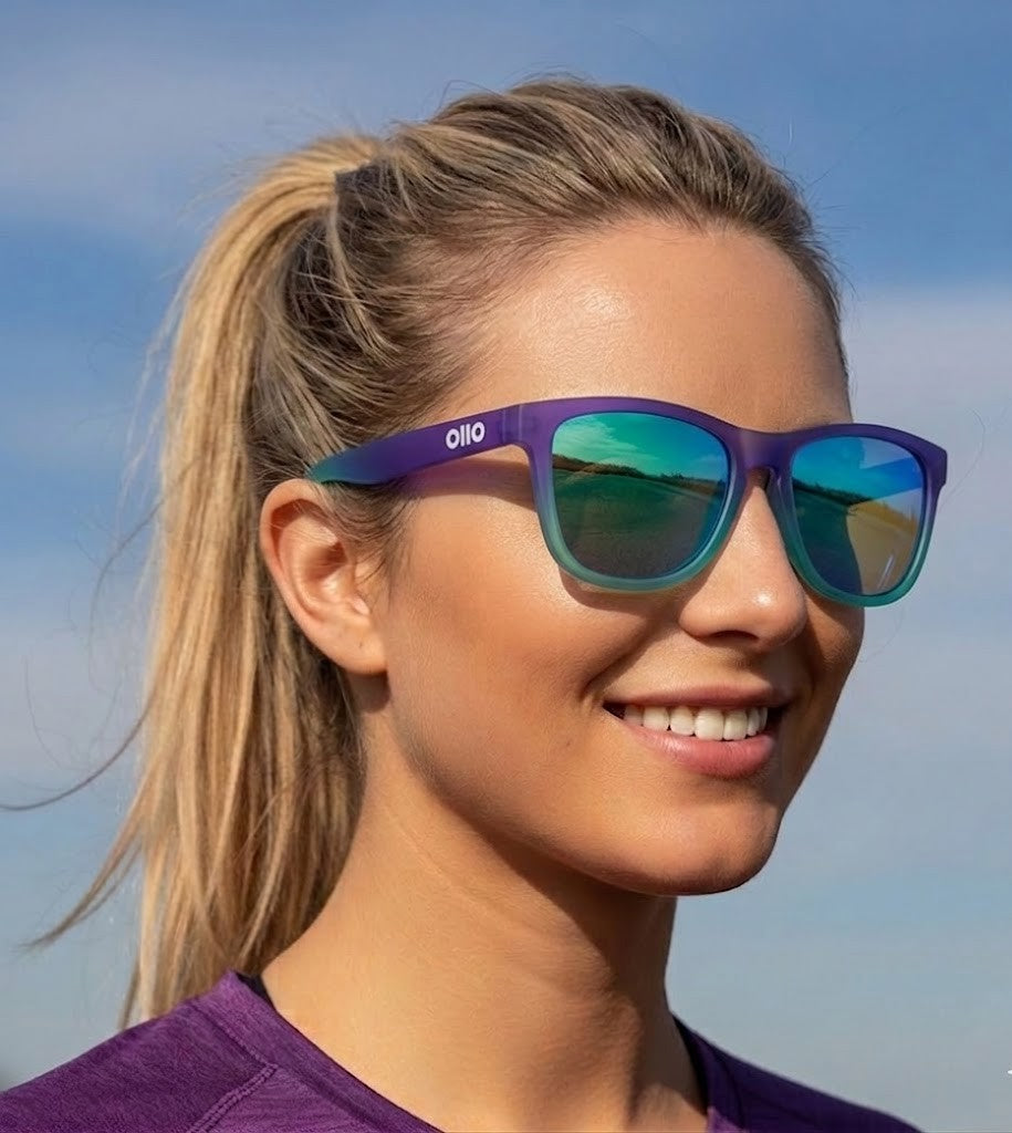 OllO Clásico Ocean Pulse Sunglasses