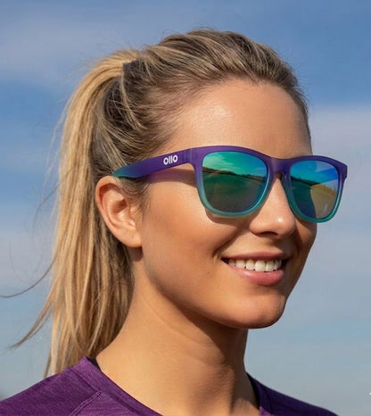 OllO Clásico Ocean Pulse Sunglasses