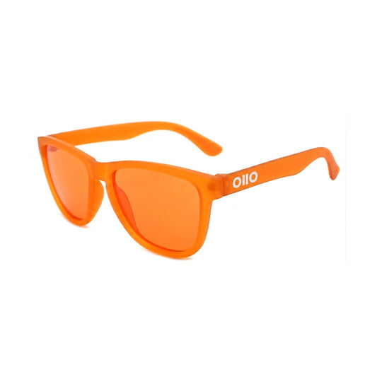 OllO Stride Tangerine Pop Sunglasses