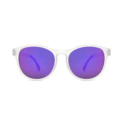 OllO Pace Amethyst Frost Sunglasses