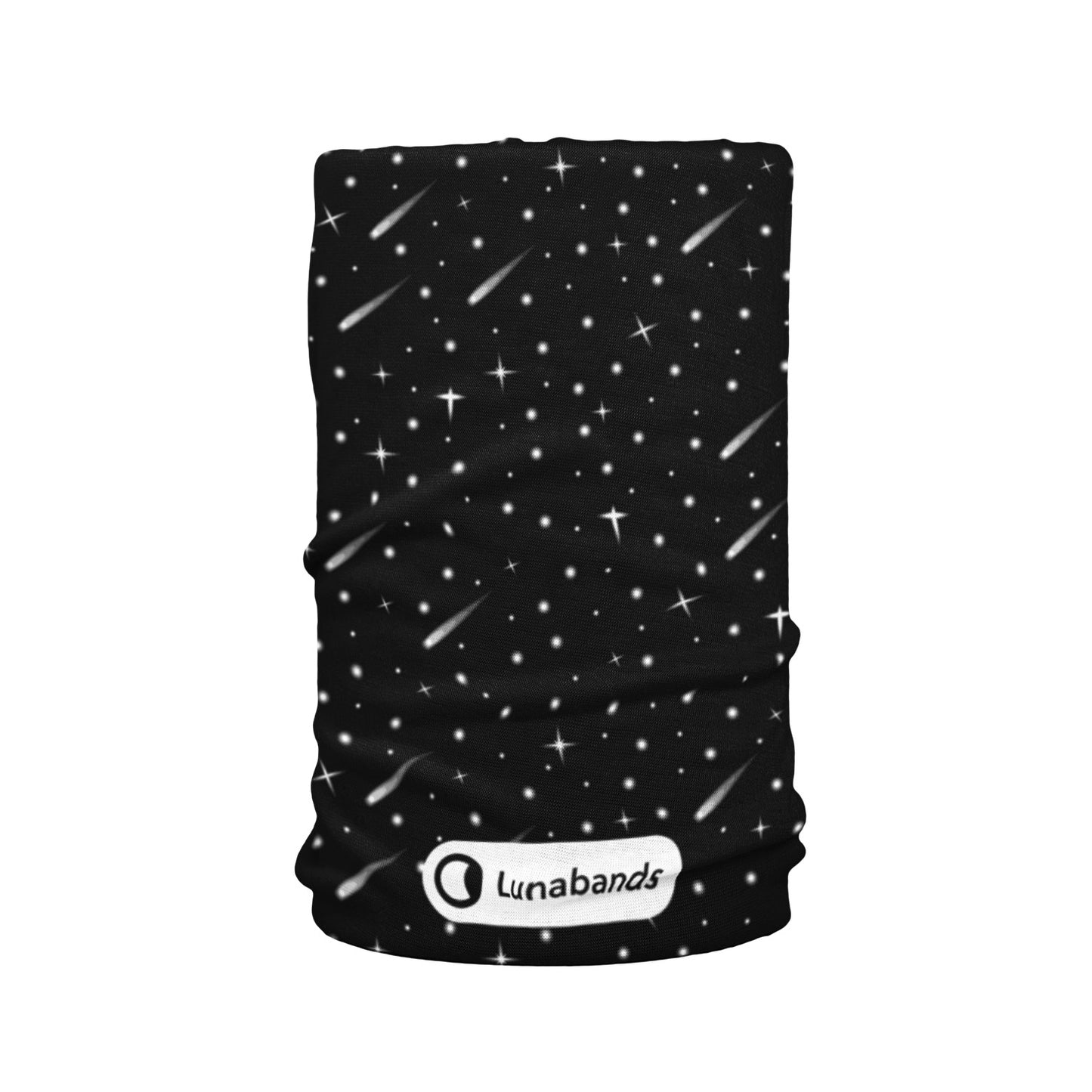 Lunabands Black Galaxy Multi use Running Bandana Headband