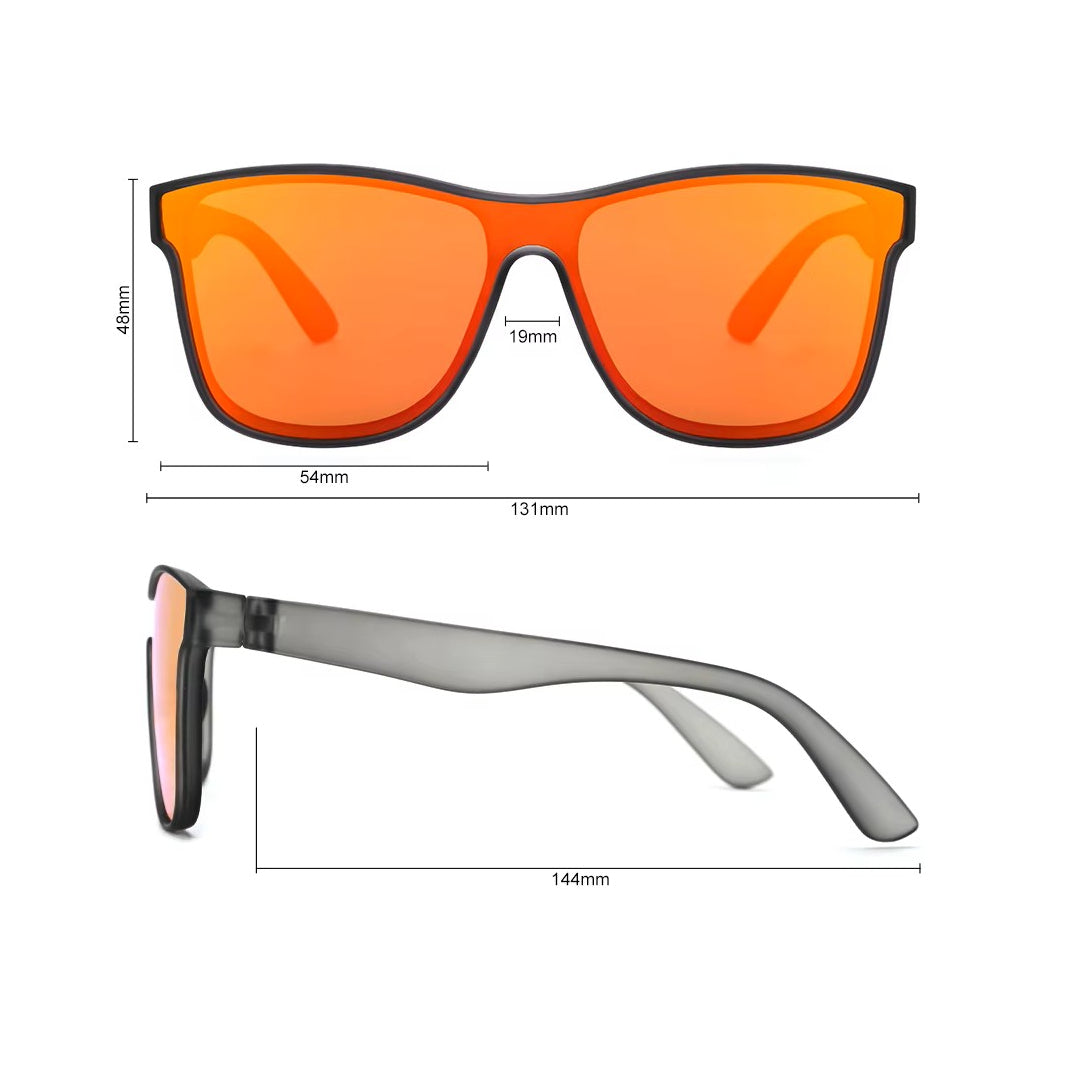 OllO Ember Magma Running Sunglasses – Polarised UV400 Sport Eyewear