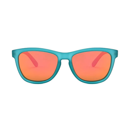 Ollo Kids Splash sunglasses with UV400 polarised lenses and a bright splash colour design. Perfect for young runners, cyclists, and active outdoor play, these sunglasses are lightweight, durable, and non-slip, giving protection and clarity in sun, park, beach or everyday adventure.
