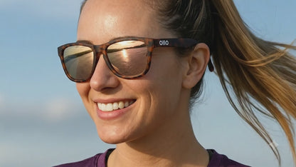 OllO Clásico Havana Heat Sunglasses