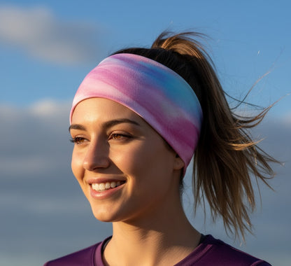 Lunabands Water Colours Multi use Running Bandana Headband